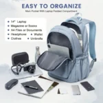 Backpack for Female College Students, High School Girls, Middle School Girls, Versatile, Suitable for Boys, Daily Outdoor Use. - Image 4