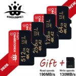 Compact Memory Card 16GB/32GB/64GB/512GB and Micro SD Card SD Cards TF Cards Rapid Transfer for Surveillance Camera