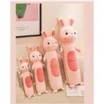 2025 New Pillows for Bedroom Soft and Comfortable Soft Long Sleeping Pillow Delicate and Smooth Cute Animal Cylindrical Pillow - Image 6