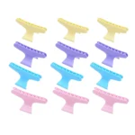 12Pcs Hair Clips Pro Barber Styling Sectioning Haircut Hairpin Barbershop Hairdressing Clamps Claws Salon Household Styling Tool - Image 8