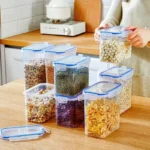 Food Storage Containers with Lids Stackable Treat Box Containers for Kitchen Pantry Organization Containers for Rice Dispenser - Image 18