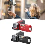 4K 48MP Ultra HD Digital Camcorder 2.7in 180° Rotatable Screen 16X Digital Zoom Video Camera for Vlogging Travel with USB Cable - Image 5