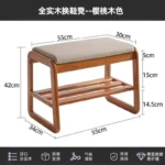 Shoes Organizers Bench Sturdy Shoe Rack Nordic Designs Multifunction Minimalist Shoe Rack Storage Rooms Furniture Accessories - Image 22