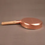 Copper Frying Pan Fast Heat Transfer 2mm Thickened Non-stick Pan   Induction Compatible 100% Hand Forged Pure Copper Cooking Pot - Image 5