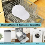 Hat Washer Cage, Hat Washer for Baseball Caps for Washing Machine or Dishwasher, Ball Cap Washers Frame for Flat and Curved Hats - Image 15