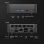 Mini Computer Intel Core i9 8950HK 16GB DDR4  1/2TB SSD PC  Windows 11 UHD Graphics Mini PC  4K HD Mini Gaming Pc Desktop - Image 6