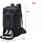 50L 70L Large Capacity Travel Backpack Luggage Sports Training Fitness Independent Shoes Storage Bag Laptop Bags - Image 8