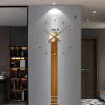 Spain Large Wall Clock Modern Design Metal Luxury Wall Watches Clocks DIY Home Decor Silent Living Room Orologi Da Parete Gift - Image 5
