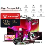 64GB 128GB 512GB Memory Card Micro TF/SD Card SD Cards TF Cards V60 Full HD Ultra for Digital Devices Surveillance Camera - Image 23