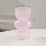 Retro Irregular Home Glass Vase Living Room Dining Table LLuxury Decoration Flower Vases - Image 7