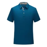 Polo shirt custom printed LOGO pattern lapel 2023 summer business leisure multi-style breathable company group diy embroidery - Image 7
