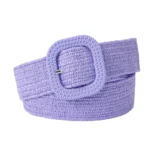 Trend Bohemian Braided Belts for Women Summer Patchwork Straw Woven Belt Wide Waistband Fashion Female Waist Belt - Image 18