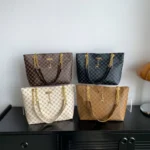 New Presbyopia Handbag Texture Soft Leather Large Capacity Tote Women Bag With Hanging Accessories Shoulder Bag - Image 27