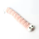 Cat Plush Chew Toy Plush Cushion Caterpillar Catnip Companionship Kitten Toy Cat Teaser Stick Interactive Cat Toy Supplies - Image 8
