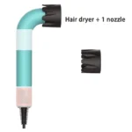 1400W high-power hair dryer, dries hair quickly, lightweight body, low noise, comes with various types of air nozzles. - Image 11