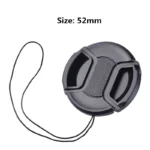 Camera Lens Cap High-quality 40.5mm 49mm 52mm 55mm 58mm 62mm 67mm 72mm 77mm 82mm Snap on Front Lens Cap for Camera - Image 27