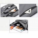 Mens Crossbody Bag Single Shoulder Bags Big Capacity Multi-Pockets Storage Bag Fashion Handbag Business Crossbody Bags - Image 26