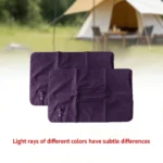 2pcs Comfortable Inflatable Pillow for Office, Car, Camping, Hiking, and Napping - Supports Neck and Lumbar - Image 7
