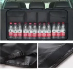 Car Trunk Organizer Universal Adjustable Backseat Storage Bag Net High Capacity Hanging Organizers for Jeeps SUVs Vans - Image 3