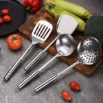 Kitchen Cookware Cooking Utensils Stainless Steel Shovel Soup Spoon Turner Utensils Dinnerware Cooking Tool Kitchen Gadgets - Image 21