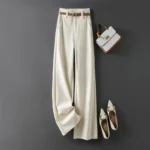 Dress Pants Work Office Long Women's Tailoring Female Trousers Casual Harajuku Slacks All Medium Y2k Streetwear Elastic One Size