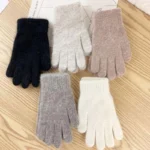 Gloves women's winter cute plush warm riding gloves women gloves womens gloves women winter gloves winter gloves women - Image 3
