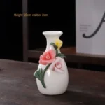 Handmade Flower Vases Ceramic Hydroponic Mini Flower Inserted Dry Flower Fragrance Bottle Home Decorations Floreros Vintage - Image 8