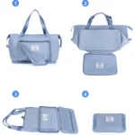 Travel Bags Clothes Storage Bag Large Capacity Nylon Cloth Waterproof Portable Handbag Crossbody Travel Shoulder Bags Unisex New - Image 10