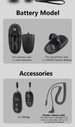 Wireless Camera Shutter Release Remote Control Work For Fujifilm GFX100SII X-T30III X100VI X-H2S X-T5 X-A7 X-E2 XF10 X30 X-Pro3 - Image 18