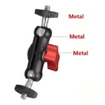 *1 Set Photography Accessories Camera Metal Super Clamp With Double Ball Head Magic Arm For  Monitor Light Mic Phone Mount - Image 17