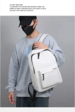 Backpack Simple New Style College Style Small Backpack Travel Lightweight Korean Version Junior High School Double Shoulder Bags - Image 22