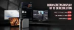 GMKTec Mini PC EVO-X2 AMD Ryzen Al Max+ 395 Windows 11 Pro LPDDR5 128GB 2TB PCle 4.0 NVMe Wif7 BT5.4 8K Mini PC Gamer - Image 17