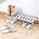 ABS Shoe Rack Extensible Shoe Hanger Storage Space Saving Shelf Telescopic Storage Rack Household Kitchen Cabinet Organizer - Image 6
