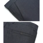 New Men's Classic Straight Leg Business Suit Pants Solid Formal Occasion Office Pants Male High Quality Baggy Trousers Plus Size - Image 15
