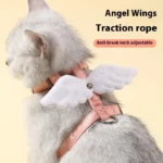 Cats Pet Products Kitten Accessories Harness Pets Goods Collar Harness Leash Things Breast-band Supplies Kittens For Cat Home - Image 2