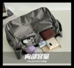 Outdoor Portable Crossbody Bags for Men and Women Commuter Waterproof Youth Shoulder Bag Solid Color Lightweight Female Tote - Image 31