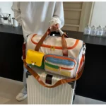 Travel Bag, Duffel Bag Cosmetics Bag, Professional Fitness Bag, Yoga Swimming Training Backpack, Satchel Shoulder Crossbody Tote Bag, Suitable for Men and Women - Image 50