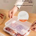 Refrigerator Food Storage Containers, Suitable For Meat And Other Food, Food-grade Airtight Containers, 2/4/6 Compartments. - Image 17