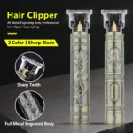 Retro T9 Original Haircutting Machine Set Jackets Trimmer Men's Electric Shaver Male Lence Pro Barber Shaver for Sensitive Areas - Image 2