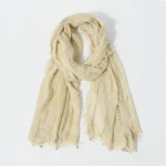 2025 New men's Scarf Vertical Stripe Scarves Light Weight Head Scarves Fashion Fringe Scarves - Image 5