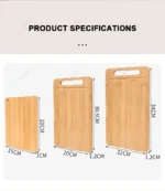 Wooden Chopping Boards Cutting Serving Board Double-sided Available Wooden Thick Boards for Chopping Charcuterie Serving Boards - Image 31