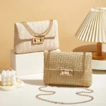 Crossbody Bag for Women Chain Strap Banquet Stylish Accessory Shoulder Bag for Day-to-Night Outfits - Image 2