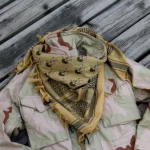 Tactical Arab Shemag Cotton Scarves Outdoor Unisex Army Military Hunting Paintball Head Scarf Face Mesh Desert Bandanas Scarf - Image 11