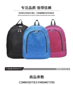 Cute Simple Casual Backpack Simple Versatile Trendy Grid Fashion Street Travel Personality Storage Bag Sequin Backage For Girls - Image 8