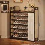 Display Foldable Shoe Racks Organizer Cabinet Portable Luxury Shoe Racks European Shelf Meuble Chausssure Home Furniture - Image 13