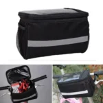 Bicycle Front Handlebar Bag, Outdoor Cycling, Phone Mount Bags, Skateboard Front Bag, Bicycle Riding Bag - Image 3
