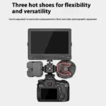 Camera Accessories Three-head Hot And Cold Shoe Base Aluminum Alloy Extension For Camera Cage Rig Variety Of Expansion Interface - Image 5