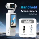 HD Vlogging Camera 180 Degree Rotatable For Vlog YouTube Tiktok Video Recording Entry Portable anti-shake Action Camera for gift - Image 17