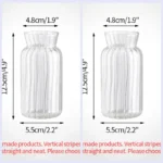 Glass Vase Transparent Flower Vase Flowers Bottle Hydroponics Plant Flower Vases Wedding Desktop Home Decor Florero Mother's Day - Image 9