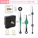 Wall Clock Movement Mechanism Clock Hands Long Shaft Silent Quartz Movement Clockwork Table DIY Watches Repair Tools - Image 31